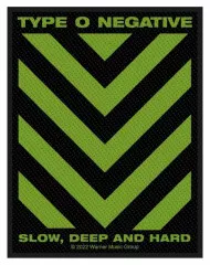 Type O Negative Slow Deep & Hard Woven Patch