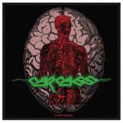 Carcass Cabeza Woven Patch
