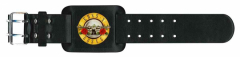 Kunstleder Armband Guns N Roses Bullet Logo