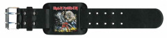 Leatherette Wristband Iron Maiden Number Of The Beast