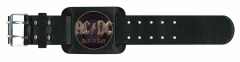 Leatherette Wristband AC/DC Rock Or Bust