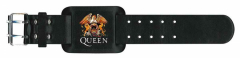 Leatherette Wristband Queen Crest