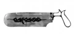 Carcass Saw Metal Pin Badge