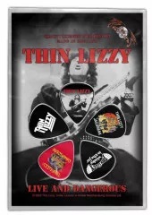 Guitar Pick Pack Thin Lizzy Live And Dangerous