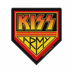 Kiss Army Woven Patch