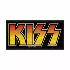 Kiss Logo Woven Patch