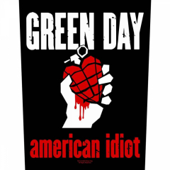 Green Day American Idiot Rückenaufnäher Patch