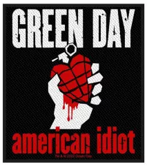 Green Day American Idiot Woven Patch