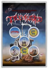 Tankard Pavlovs Dawgs Button Badge Set