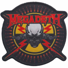 Gestickter Aufnäher Megadeth Bullets