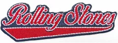 Embroidered Patch Iron On Rolling Stones Baseball Logo