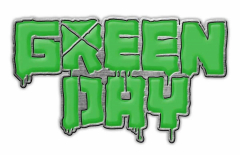 Green Day Logo Metal Pin Badge