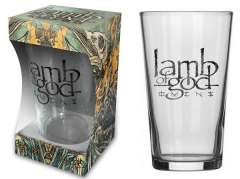 Lamb Of God Omens Beer Glass