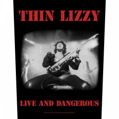 Thin Lizzy Live And Dangerous Back Patch