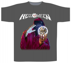 Helloween Keeper Of The Seven Keys (Charcoal) T-Shirt