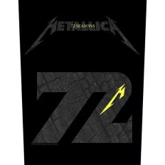 Metallica Charred 72 Seasons Back Patch