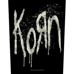 Korn Splatter Logo Rückenaufnäher Patch