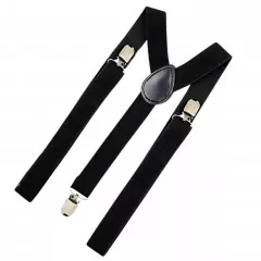 Black Classic Suspenders