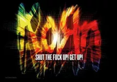 Poster Flag Korn | Shut The Fuck Up