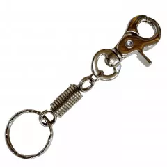 Spiral Metal Keyring