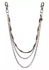 3-rehige Schlüsselkette