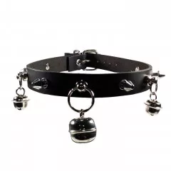 Bell and Spikes Collar Choker