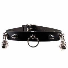 Bell and Spikes O Ring Collar Choker