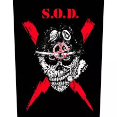 Stormtroopers of Death | Scrawled Lightning Back Patch