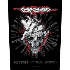 Carcass | Rotten To The Gore Rückenaufnäher Patch