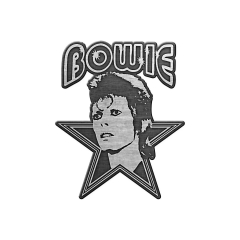 David Bowie Aladdin Sane Logo Metal Pin Badge