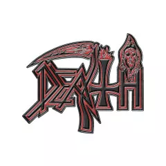 Death Human Logo Metal Pin Badge
