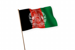 Afghanistan Waving Hand Flag