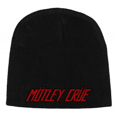 Mötley Crüe Logo Beanie Mütze