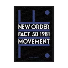New Order | Fact 50 Woven Patch