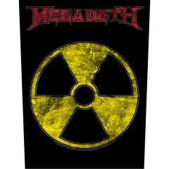 Megadeth | Radioactive Rückenaufnäher Patch