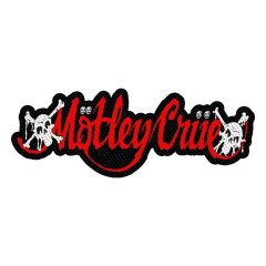 Mötley Crüe | Dr. Feelgood Logo Cut Out Woven Patch