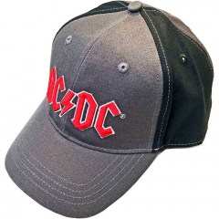 Baseball Cap AC/DC Red Logo 2 Tone
