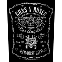 Guns N Roses | Paradise City Rückenaufnäher Patch