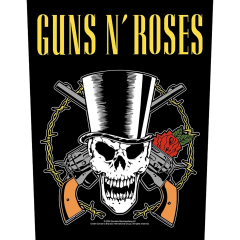 Guns N Roses | Skull & Guns Rückenaufnäher Patch