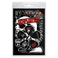 Guitar Pick Pack The Exploited | Skull