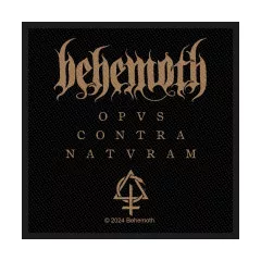 Behemoth | Opvs Contra Natvram Woven Patch