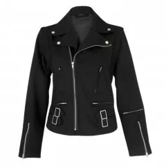 Black Gothic Jacket Bikerstyle Unisex