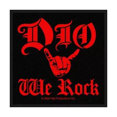 DIO | We Rock - Aufnäher