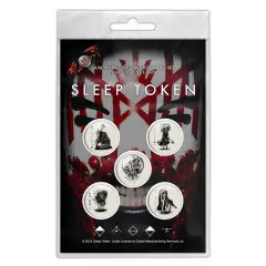 Sleep Token | Vessel Mask Button Badge Set