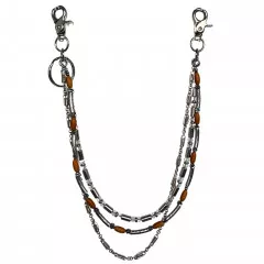 3 row wallet chain