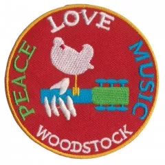 Patch Peace Love Music | Woodstock