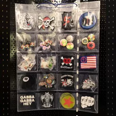 Hanging board with 20 pockets for hanging with eyelets | 495 mm x 660 mm