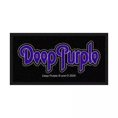 DEEP PURPLE Logo Woven Patch