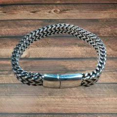 Wristband Herringbone Chain | Stainless Steel