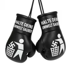 Mini-Boxhandschuhe Halte Deine Umwelt Sauber